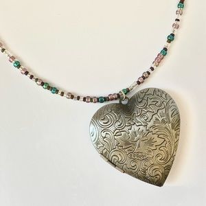 Large Locket Necklace